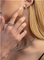 Orecchini Desmos Donna in Argento CRYSTAL DROP 2F W - CRYSTAL DROP 2F W